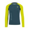 Men's racing t-shirt Karpos Lavaredo Jersey LS Stargazer/Primrose
