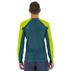 Men's racing t-shirt Karpos Lavaredo Jersey LS Stargazer/Primrose