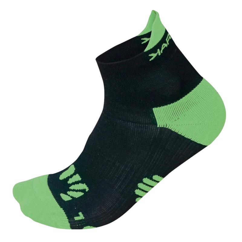 Summer socks Karpos Lavaredo Socks black / green fluo Summer socks Karpos Lavaredo Socks black / green fluo