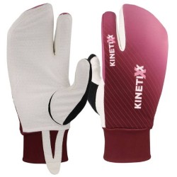 Racing cross-country ski & Biathlon gloves Kinetixx Sol X-Warm trigger berry / white
