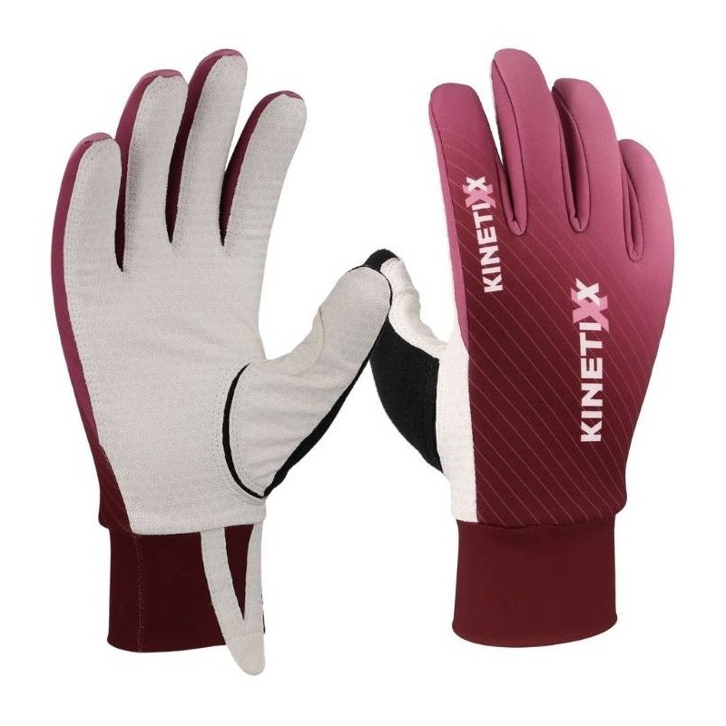Racing warm cross-country ski & Biathlon gloves Kinetixx Sol X-Warm 2.0 berry / white Racing warm cross-country ski & Biathlon gloves Kinetixx Sol X-Warm 2.0 berry / white