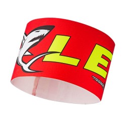 Leki Shark Headband neon red-neon yellow