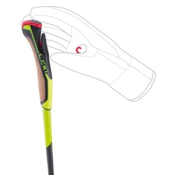 Sport cross-country ski poles Leki PRC 650 Carbon 1 pair