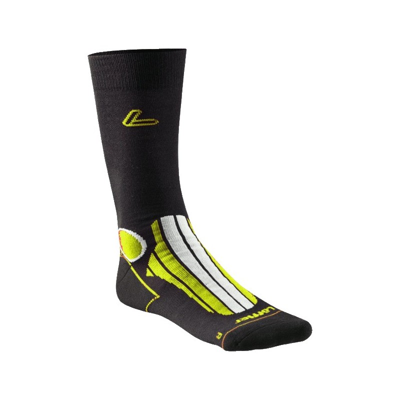 Löffler Sport Socks Transtex black-yellow