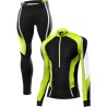 Löffler Cross-country ski suit black-apple (kids)