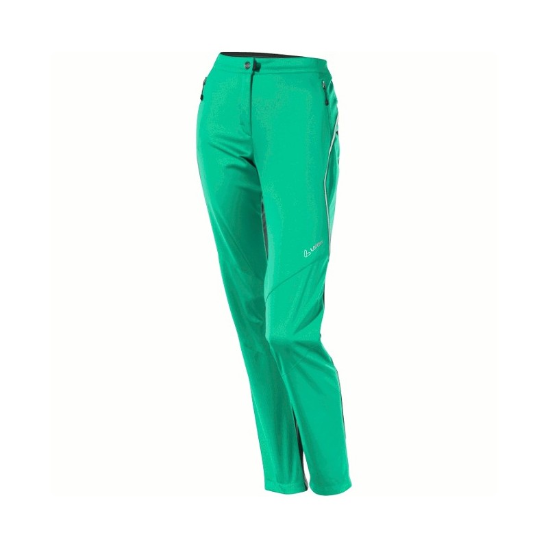 Women's pants Löffler WS Softshell Light emerald Women's pants Löffler WS Softshell Light emerald