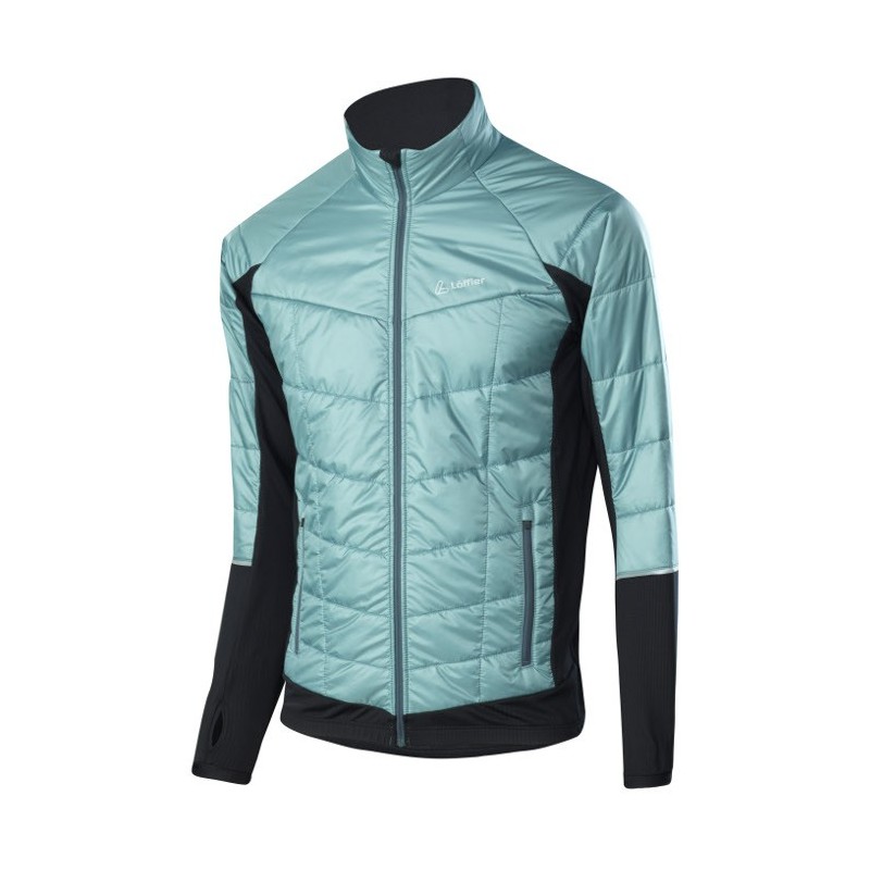 Löffler men's Hybrid Functional jacket steel blue Löffler men's Hybrid Functional jacket steel blue
