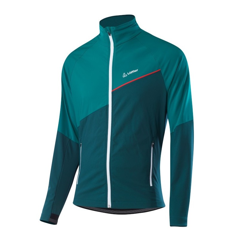 Men's Jacket Löffler Aero AS Lagoon Men's Jacket Löffler Aero AS Lagoon
