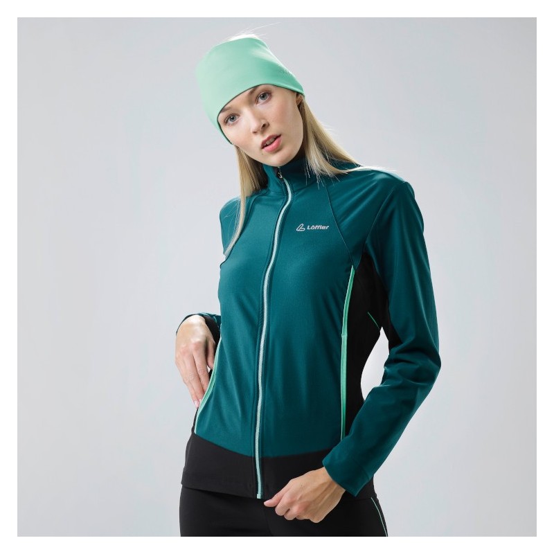 Kvinnors jacka Löffler Aero AS Teal Kvinnors jacka Löffler Aero AS Teal