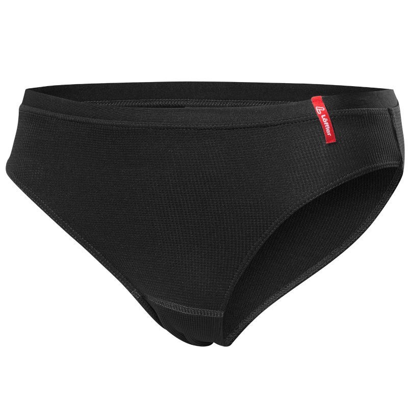 Löffler women's Slip Briefs Seamless Transtex Light black Löffler women's Slip Briefs Seamless Transtex Light black