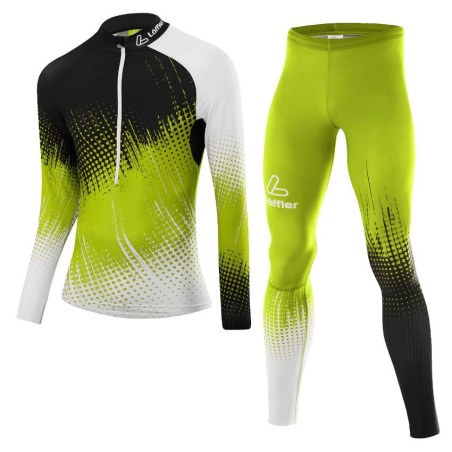Löffler Cross-country ski suit WorldCup 2022 Light green