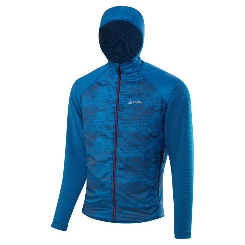 Men's Hooded Warm Hibrid Jacket Löffler Speed Primaloft Active Orbit Men's Hooded Warm Hibrid Jacket Löffler Speed Primaloft Active Orbit