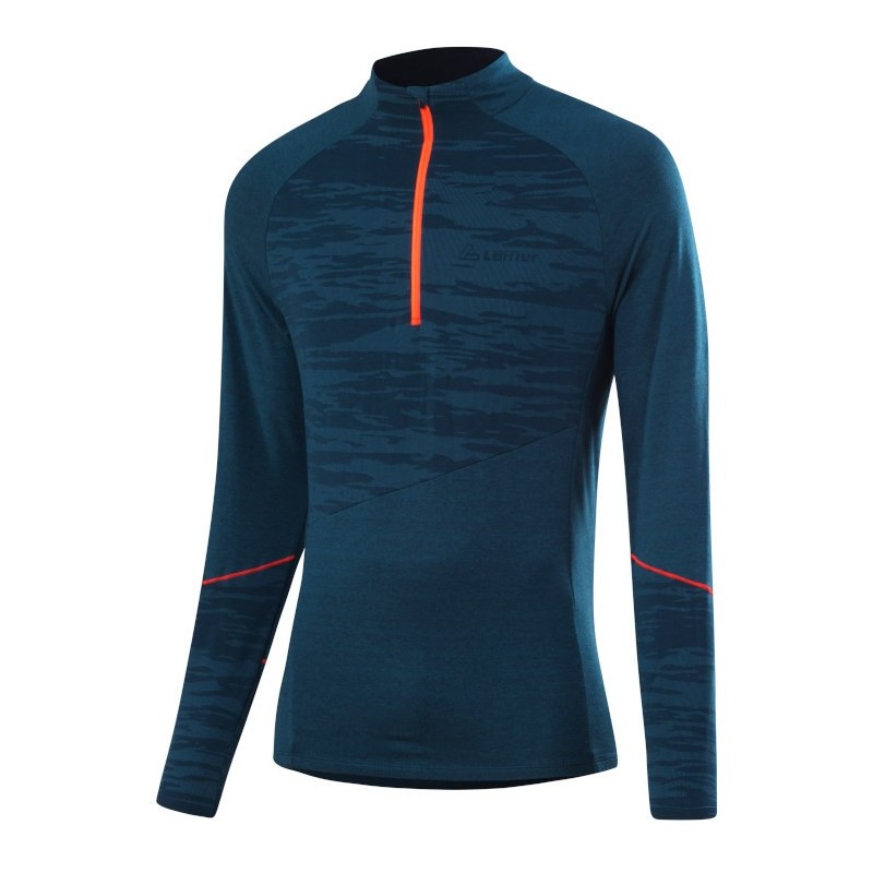 Löffler Men's Midlayer Transtex Hybrid deep water Löffler Men's Midlayer Transtex Hybrid deep water