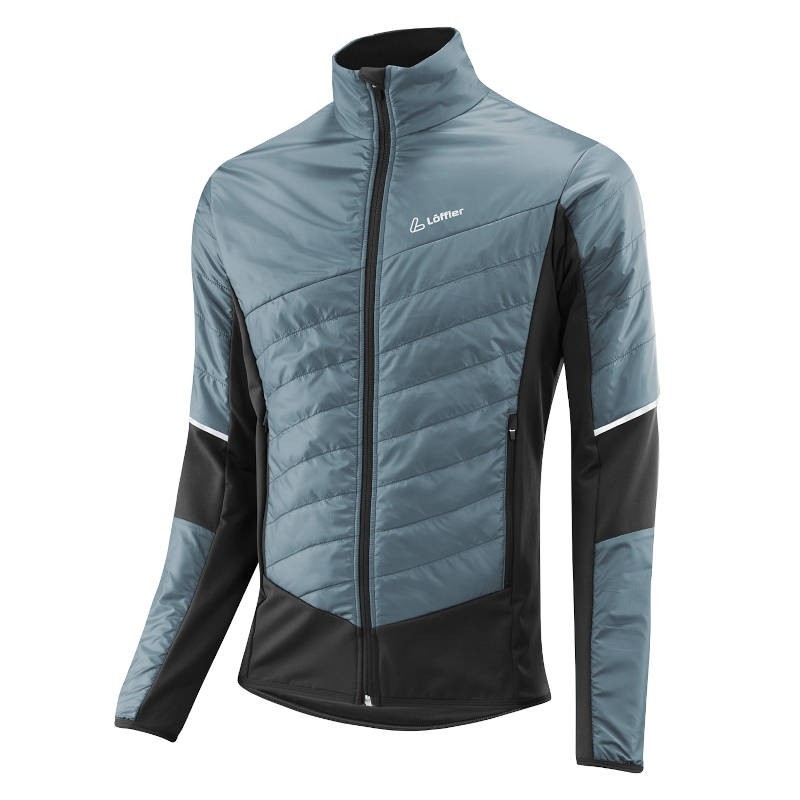 Löffler men's Hybrid Functional jacket PL60 steel blue Löffler men's Hybrid Functional jacket PL60 steel blue