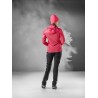 Women's Hooded Hybrid Jacket Löffler Arctic Primaloft Active rouge red