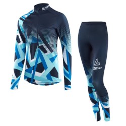 Löffler women's Cross-country ski suit WorldCup 2023 capri