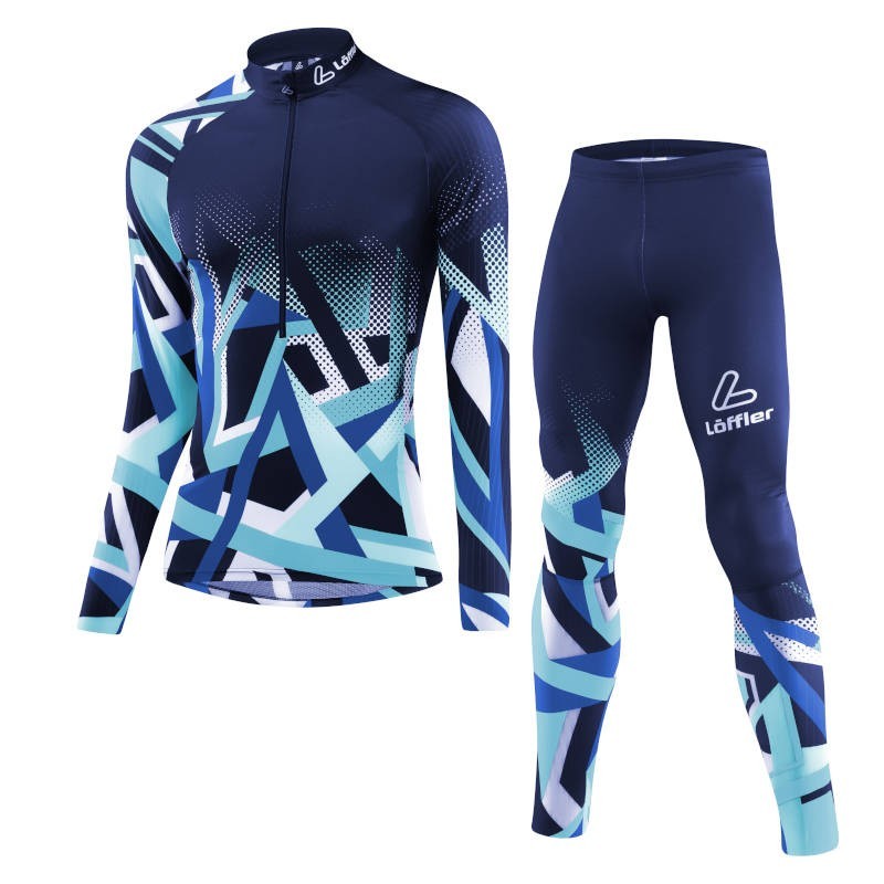 Löffler Cross-country ski suit WorldCup 2023 Capri Löffler Cross-country ski suit WorldCup 2023 Capri