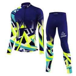 Löffler Cross-country ski suit WorldCup 2023 Lemon