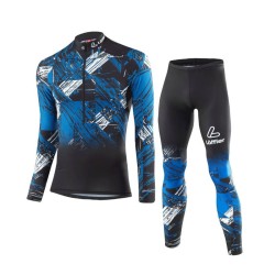 Löffler Cross-country ski suit WorldCup 2024 Marine