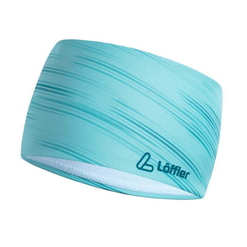 Löffler Snowfall Design Headband Wide yuma blue Löffler Snowfall Design Headband Wide yuma blue