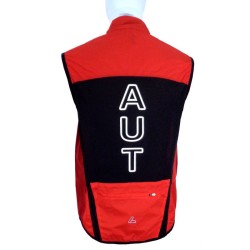 Löffler Men's Vest Team Austria ÖSV  Windshell SV red