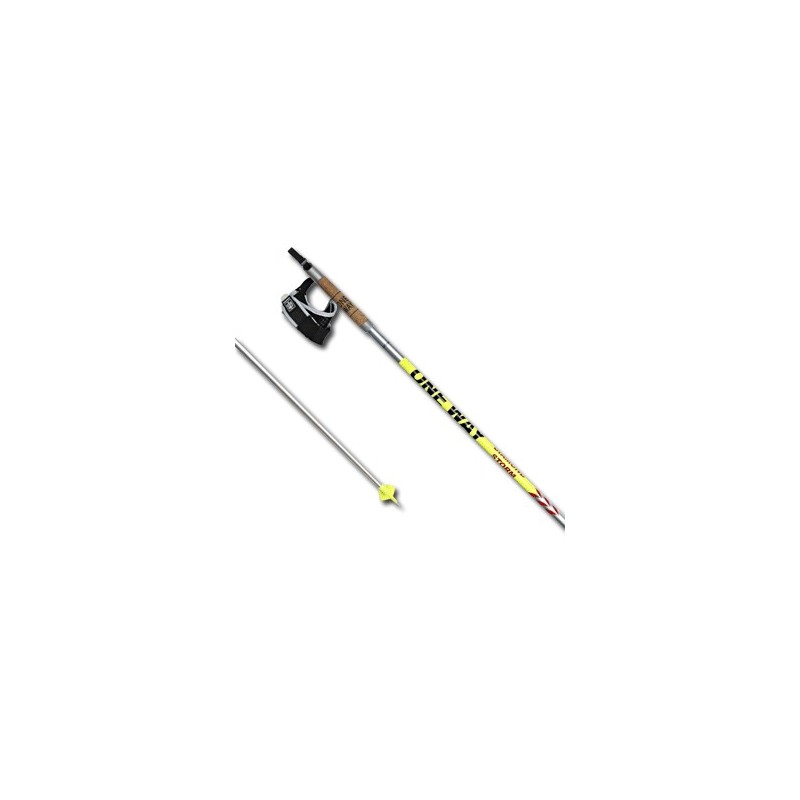 Nordic Ski Poles One Way DIAMOND STORM 10 MAX WC Titanium Nordic Ski Poles One Way DIAMOND STORM 10 MAX WC Titanium