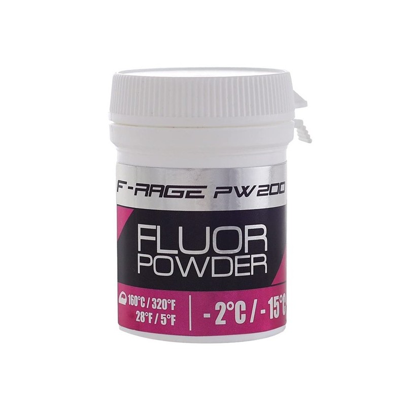 Fluor powder One Way F-RAGE PW200 -2°...-15°C (28°...5°F) 30 g Fluor powder One Way F-RAGE PW200 -2°...-15°C (28°...5°F) 30 g