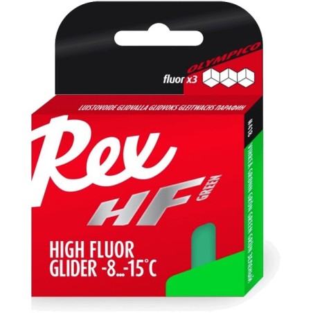 glide wax Rex HF Green -8°C...-15°C 40 g