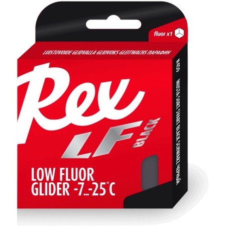 Glide wax Rex LF Black Graphite -7°C...-25°C 86 g