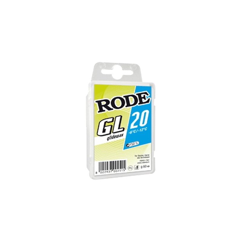 CH glide wax RODE GL20 Blue -6°C...-12°C 60 g
