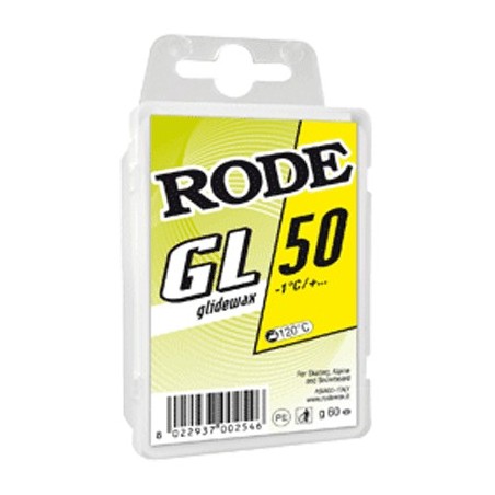 CH glide wax RODE GL50 Yellow -2°C...+1°C 60 g