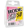 High fluor glide wax RODE GHF 50 Yellow -1°C...+10°C 40 g