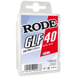 LF Glide wax Rode GLF 40 Red 0°...-4°C (32°...25°F) 60/180g