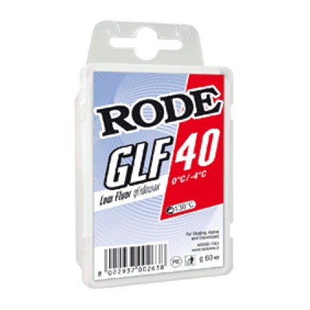 LF Glide wax Rode GLF 40 Red 0°...-4°C (32°...25°F) 60/180g