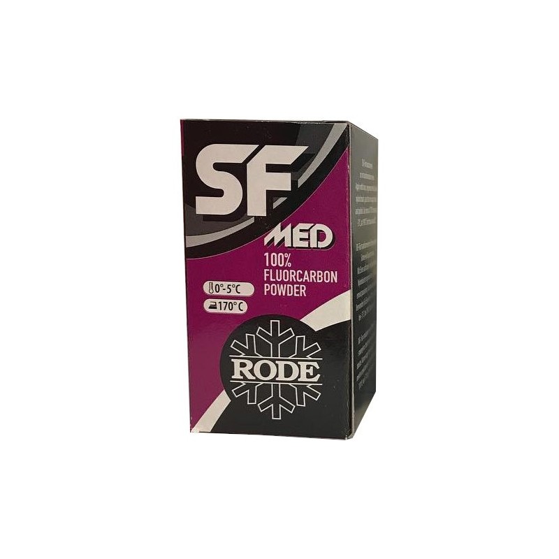 Fluor powder Rode Super Fluor Med 0°...-5°C (32°...-23°F) 30 g Fluor powder Rode Super Fluor Med 0°...-5°C (32°...-23°F) 30 g