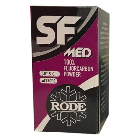 Fluor powder Rode Super Fluor Med 0°...-5°C (32°...-23°F) 30 g