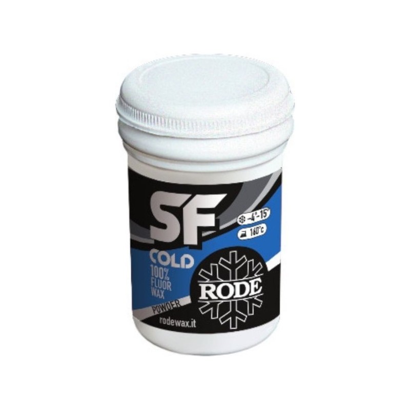 Fluor powder Rode Super Fluor Cold -4°...-15°C (25°...5°F) 30 g Fluor powder Rode Super Fluor Cold -4°...-15°C (25°...5°F) 30 g