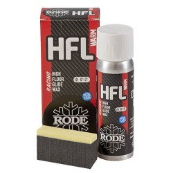 High Fluor Glide Wax Rode Racing Liquid Warm -3°...+0°C 80 ml