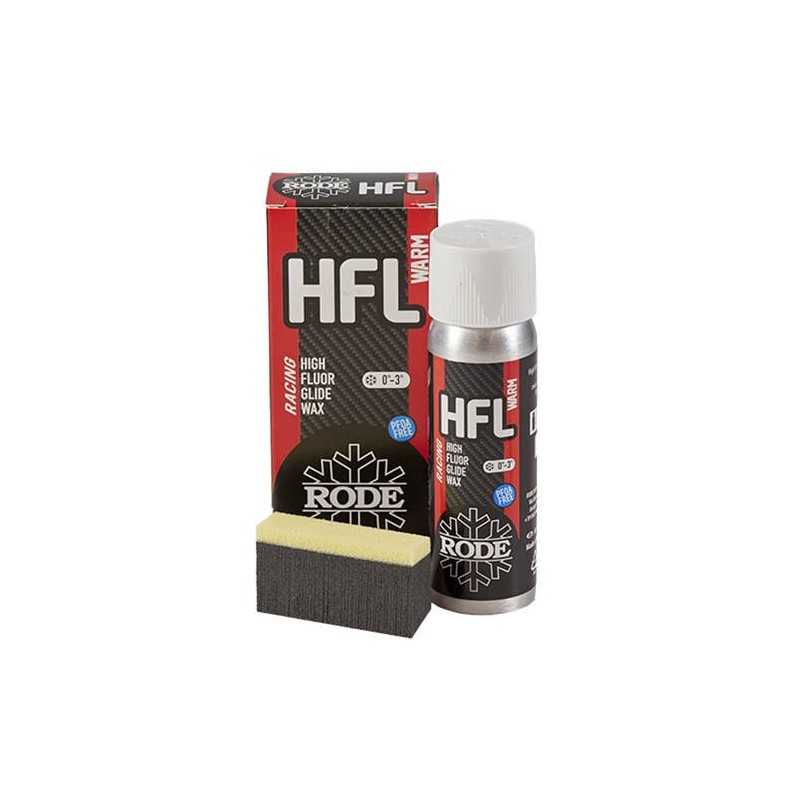 High Fluor Glide Wax Rode Racing Liquid Warm -3°...+0°C 80 ml High Fluor Glide Wax Rode Racing Liquid Warm -3°...+0°C 80 ml