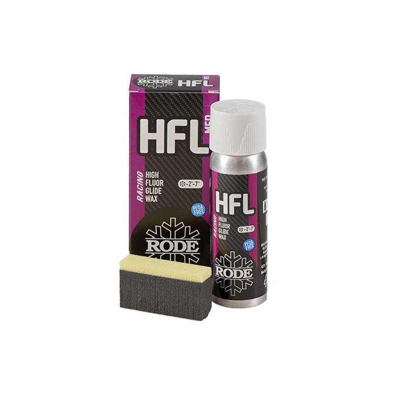 High Fluor Glide Wax Rode Racing Liquid Med -2°...-7°C 80 ml High Fluor Glide Wax Rode Racing Liquid Med -2°...-7°C 80 ml