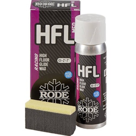 High Fluor Glide Wax Rode Racing Liquid Med -2°...-7°C 80 ml
