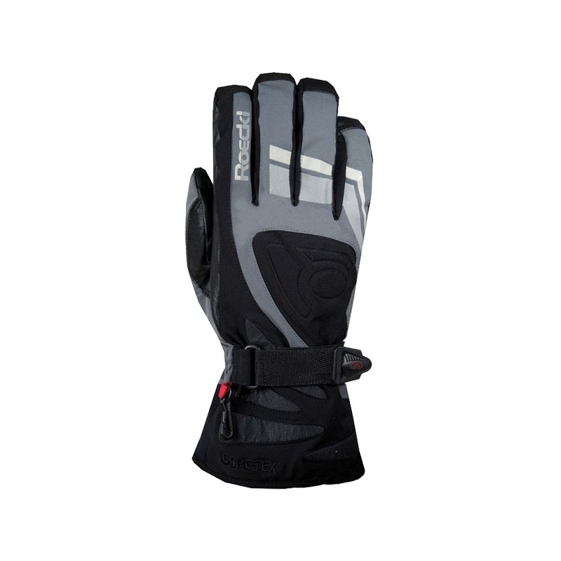 Alpine ski gloves Roeckl Saas GTX grey Alpine ski gloves Roeckl Saas GTX grey