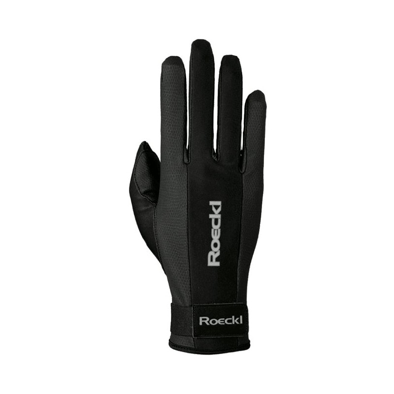Light racing gloves Roeckl LL Lozano black Light racing gloves Roeckl LL Lozano black