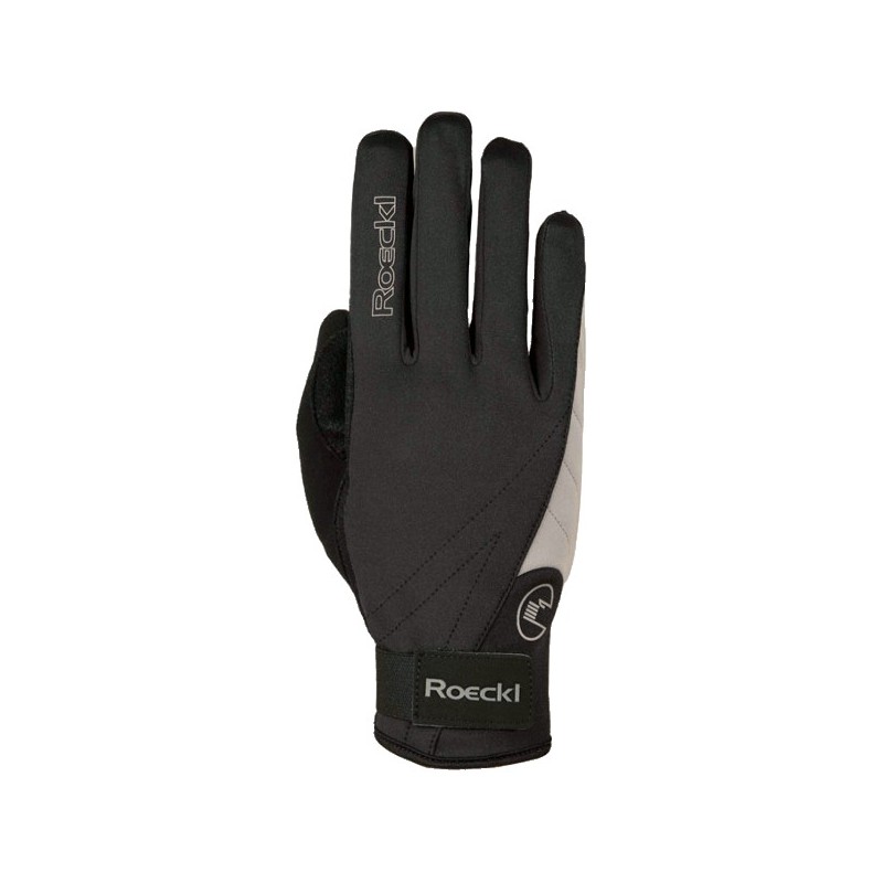 Racing Gloves Roeckl LL Top Function Lindsdal black-grey Racing Gloves Roeckl LL Top Function Lindsdal black-grey