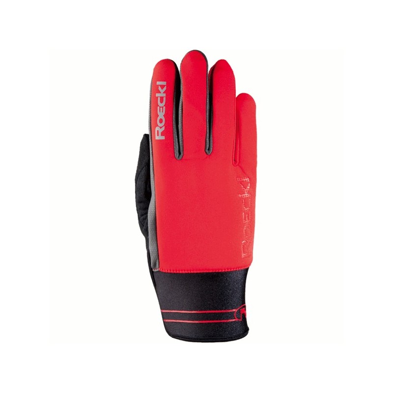 Racing gloves Roeckl LL Langholm Red Racing gloves Roeckl LL Langholm Red