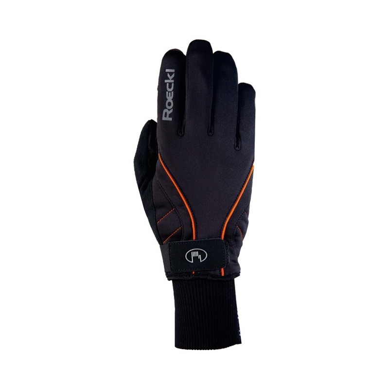Warm Gloves Roeckl LL Loken black-orange Warm Gloves Roeckl LL Loken black-orange