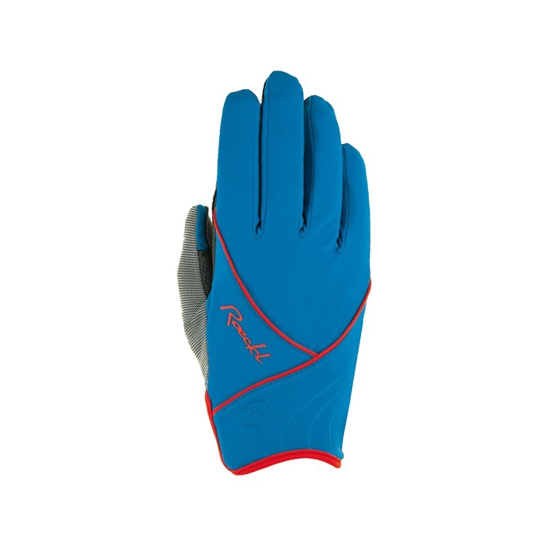 Women gloves Roeckl Elena Turquoise-pink Women gloves Roeckl Elena Turquoise-pink