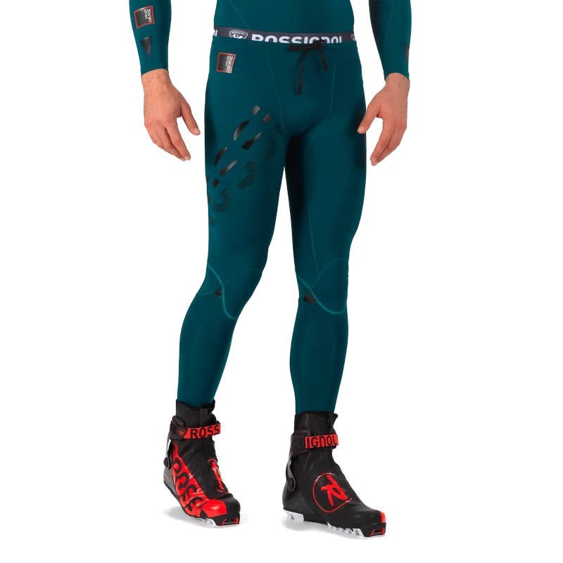 Rossignol Infini Compression Race Tights deep teal Rossignol Infini Compression Race Tights deep teal
