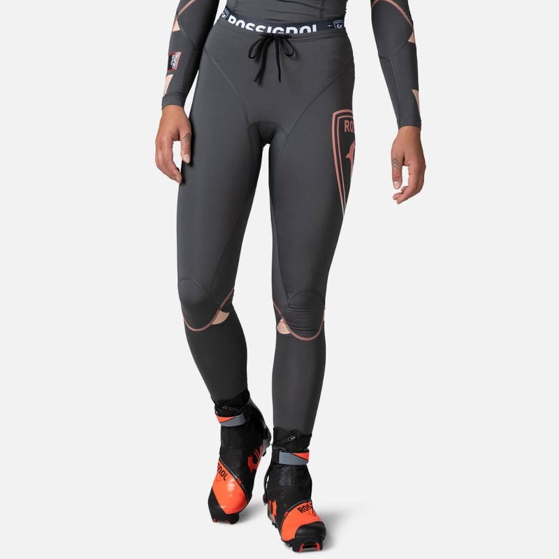 Rossignol W Infini Compression Race Tights ONYX GREY Rossignol W Infini Compression Race Tights ONYX GREY