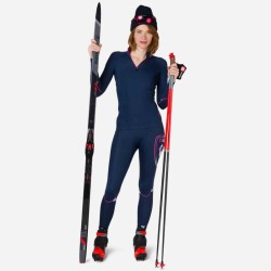 Rossignol W Infini Compression Race Tights Dark Navy